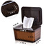 Umtiti (2BN+2Panda) Wipes Dispenser & Pouch/Tissue Bag, Wipes/Tissue Case with Moisture Seal Secure Lid, Non-Slip