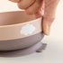Set 2-Handle Set Done by Deer Foodie First Meal with Suction Base Bowl, Spout Cup & Spoon Happy Clouds Design in Powder