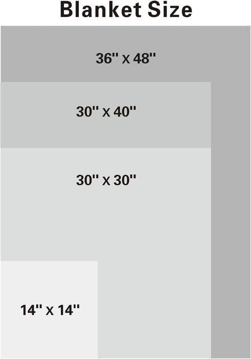(30" 30") Cozy, American Baby Company Fleece Blanket x with Silk-Like Satin Trim, Soft, Warm & Blue, for Boys