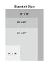 TL Care (30" 35"), 3D Cozy Heavenly Soft Chenille Sherpa Receiving Blanket x Gray, Warm and for Boys and Girls, Ideal