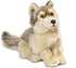 Little Silver Grey Wolf Plush Beanbag Stuffed Animal Toy