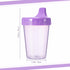 24 Pack 6.7 Oz. 1-3, 6 Mifoci Sippy Cups without Stopper for Toddlers Non-Spill Training Cups with Lids for Infant