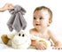 CREVENT Soft Cozy Baby Blankets for Boys and Girls, Set with Security Blanket and Gift Bag