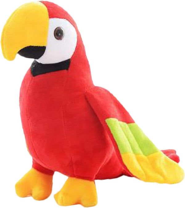 7.9" Parrot Stuffed Animal Plush Cute Small Bird Toy Gifts for Boys and Girls, Red
