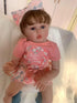 22 inch 3 Set 22-24 inch Reborn Baby Doll Clothes Accessories Outfit Newborn Girl Orange Pcs for Reborn Doll