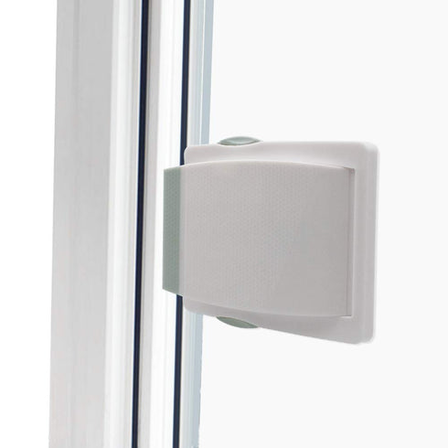 Goodv Child Proof Window Sliding Door Lock 2 Grey Packs for 0.42in to 1.18in - Baby Safety at Home
