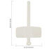 Doytn (2, 11.4x6.3inch) Toilet Pee Splash Guard Urine Deflector Blocks Leaks Center Strap with Built-in O-Ring |