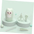 Set UPKOCH Nail Care Boy Girl Grooming with Nail Clippers Manicure Tools and Fun Owl Design Mint Green for Newborns