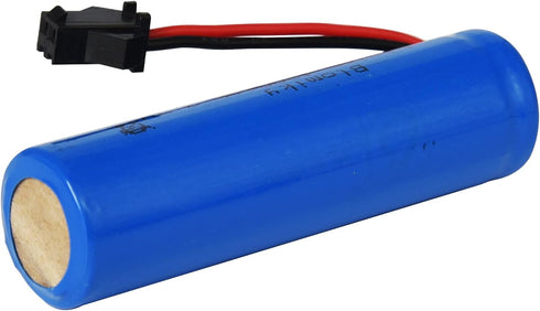 Blomiky 3.7V 1200mAh 2 Pack SM2P 3.7V 1200mAh 2 Li-ion Rechargeable Battery with Plug and USB Cable for Remote Control