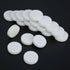 20 Pcs White Rattle Box Noise Maker Insert Squeaker Plastic Ring Box for Baby Rattle Accessories