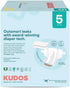 Generic 27+ lbs 5, 44 Count, Kudos Chlorine Free Premium Diapers - Cotton-Lined - Size