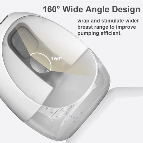 Generic 4 9 (1 Pack) Wearable Breast Pump, Hands Free Breast Pump with LED Screen, Modes Suction Levels, Low Noise