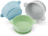 PandaEar 3 Pack Suction Bowls for Baby Toddlers 6-12 Months, Silicone Bowls with Suction for Food Feeding, BPA Free