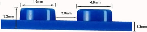 Base Plates 5 x10 Inch Variety Baseplates for Brick Block Building, Compatible with Major Brands (6-Pack)