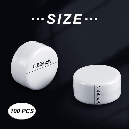 100 Cat(11 22 mm) Skylety Pcs Toy Rattle Box Repair Pet Noise Maker Insert Rattle Inserts for Pet Toys Plastic Ring Box