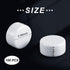 100 Cat(11 22 mm) Skylety Pcs Toy Rattle Box Repair Pet Noise Maker Insert Rattle Inserts for Pet Toys Plastic Ring Box