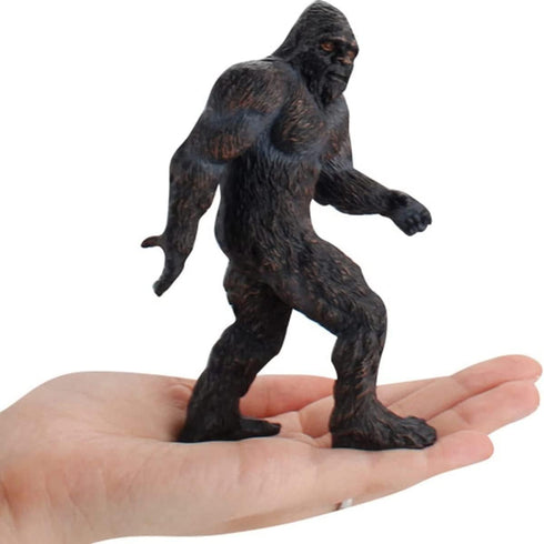 Bigfoot Figurine, 5" Legendary Monster Sasquatch Plastic Model Decoration Toy Creature Collector Figure