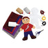 Colorations Giant Person Shapes for Kids, Set of 24, Sturdy Paper Chip Board, Blank People Cutouts