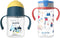 Evorie Tritan 7 Oz Weighted Straw Sippy Cup for Baby and 10 Oz