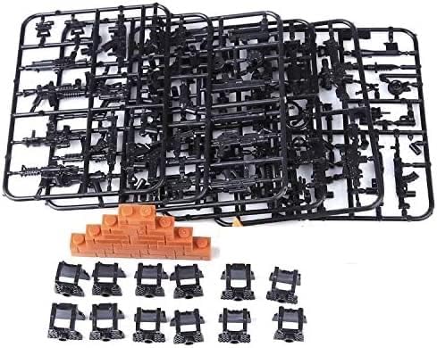 General Jim's Weapons Pack for Building Block Figures, Weapon Set for SWAT, Police or WW2 Brick Building