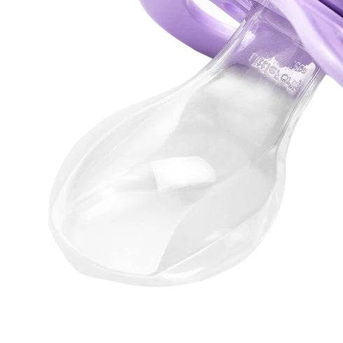 Generation-3 3 Pack LittleForBig Bigshield Big Sized Pacifier Paci - Pink, Blue, Purple