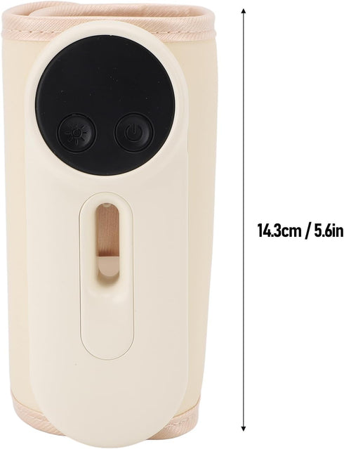 Fockety 8000mAh Baby Bottle Warmer, USB Rapid Heating Portable Fast Baby Milk Warmer Baby Bottle Heater Baby Food