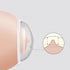 TTTLLNN Breast Shells Breast Milk Saver for Breastfeeding Relief Silicone Breastmilk Collector Nursing Cups