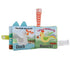 Set 0-3-6-12 Tummy (2-pcs) Soft Baby Books Gift Cloth Crinkle Books for Infants Months, Newborn Teething Toy, Time Toy