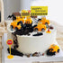 Nevperish 18 Set PCS Construction Cake Toppers Vehicles Cake Decoration Excavator Tower Crane Cupcake Topper Traffic