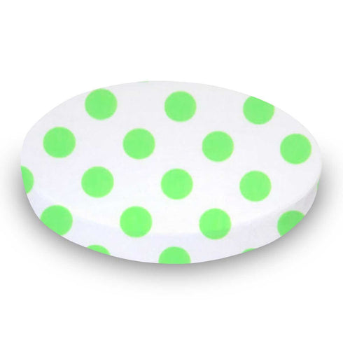 SHEETWORLD.COM SheetWorld Fitted 100% Cotton Percale Oval Crib Sheet, Fits Stokke Sleepi 26
