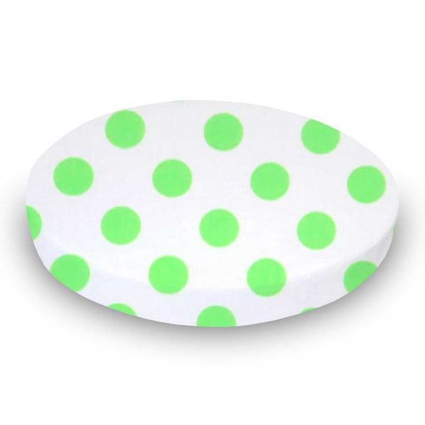 SHEETWORLD.COM SheetWorld Fitted 100% Cotton Percale Oval Crib Sheet, Fits Stokke Sleepi 26