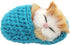 4Pcs Mini Kitten in Shoe Doll Toy, Sleeping Cat in Slipper with Meows Sounds Decor Hand Toy Gift for Kids
