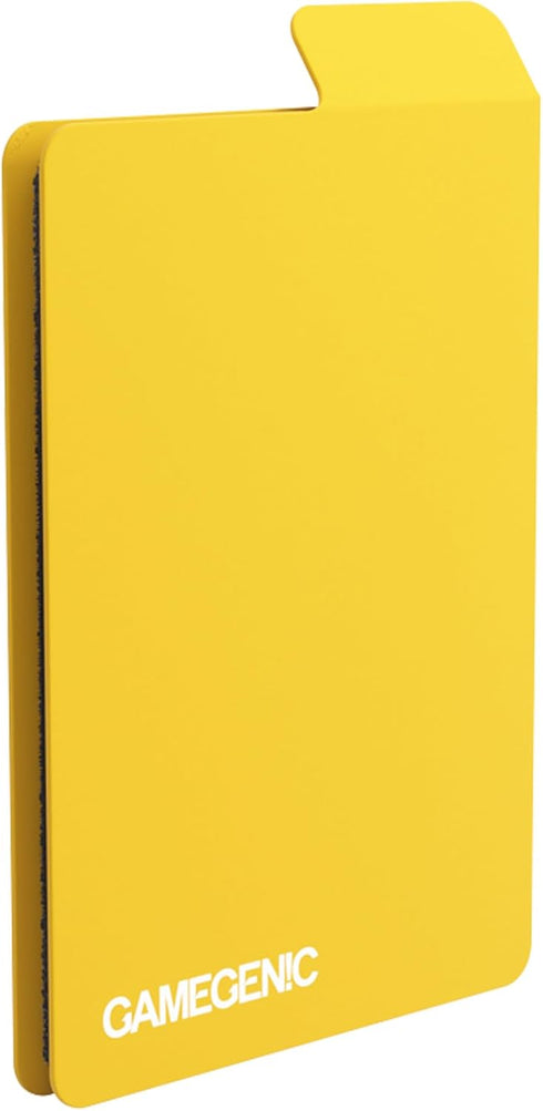 Gamegenic Sizemorph Divider: Ultimate Card Game Organizer and Deck Box Spacer, Flexible Card Divider for TCGs, Yellow