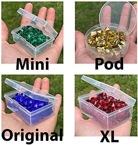 BitsBins Board Game Piece Storage and Organizers, Includes 16 BitsBins Pods, Organize Tokens, Meeples, and Components