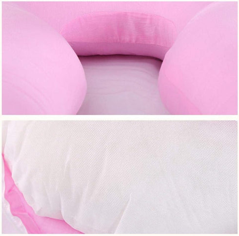 SmarTopus Maternity Pillowcase, Pregnancy Body Pillow case U Shaped, Maternity Pillow Replacement Cover with Zipper