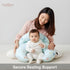 Novelavo Tummy Breastfeeding Pillows for Newborn Support, Nursing Pillow for Comfortable Feeding, Time Pillow for Baby