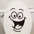 POPIGIST 3pcs Combo Washroom Room WC Toilet Seat Stickers Put ME Down Monster Smiley Face Wall Art Decal Sticker Funny