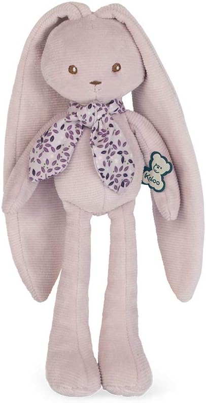 10 0+ K969940 Kaloo Lapinoo My First Friend Corduroy Rabbit - Machine Washable - Tall in Gift Box - Pink Ages