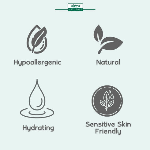 Aleva Naturals Hypoallergenic 2-in-1 Hair and Body Wash, Tea Tree Oil Formula, 200ml