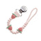 Itzy Ritzy Silicone Pacifier Clip 100% Food Grade Silicone Pacifier Strap with