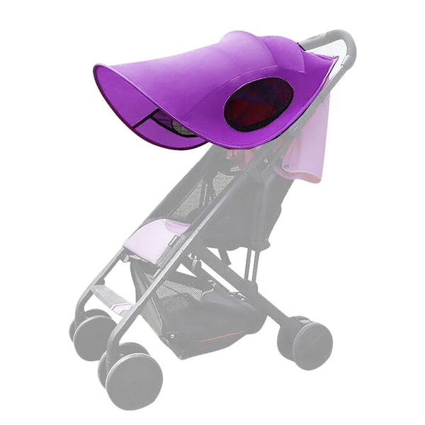 Universal Sun Shade for Baby Stroller, UV Protection Rainproof Cover for Pram, Pushchair, Blackout Parasol for Travel