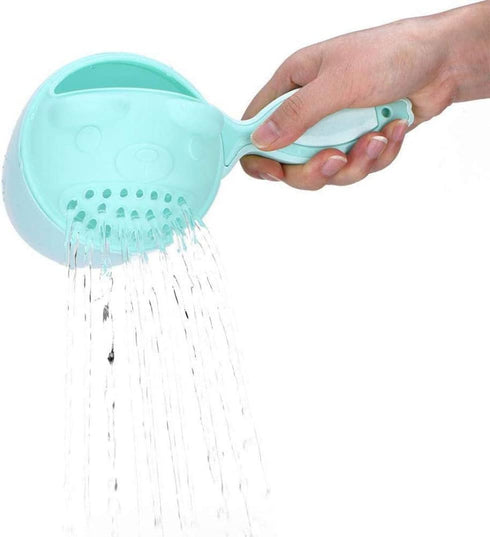 Gcroet Children's Shampoo Cup,Baby Shower Spoons,Shower Washing Head Bath Spoons,Watering Bailer Shampoo Cup Toy