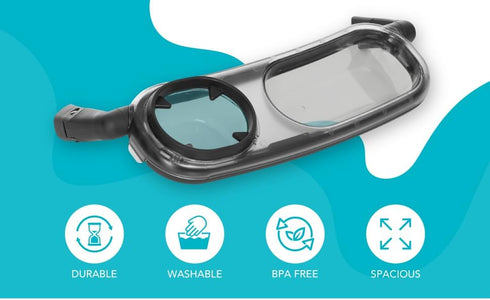 UNIQUIFY V2, V3, V2, V2 Snack Tray Compatible With Uppababy VISTA, VISTA VISTA CRUZ, CRUZ RumbleSeat, and RumbleSeat