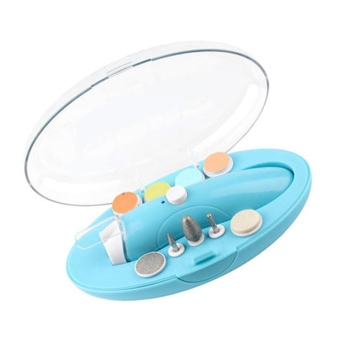 Ipetboom 9-in-1 Electric Nail Grinder Kit for Babies Adults Pets Portable Rechargeable Nail