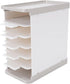 Zerodis Milk Bags Freezer Organizer Breastmilk Containers Layer Detachable Vertical Milk Bag Storage Tower Freeze