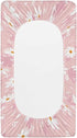 Psesaysky Daisy Changing Table Cover Waterproof Nursery Pad Change Cover Breathable Stretchy Diaper Changing Cover Soft