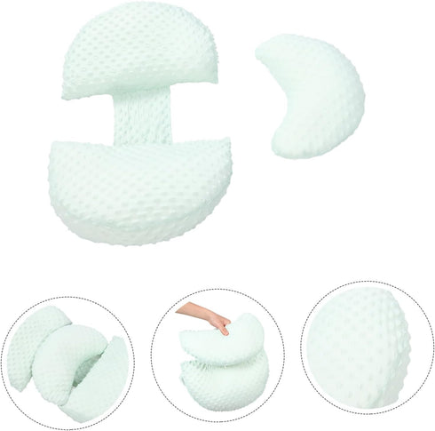 Unomor Pregnancy Pillow Maternity Pillow for Women Cooling Waist Lumbar Support
