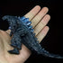 HANBO The King of Monster Movable Joint Action Figures, Mini Dinosaur Playsets, Pack of 8 Gold Cake Toppers