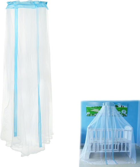 PENINSULA LOVE Crib Mosquito Net Crib Dome Bed Canopy Foldable Cot Net Tent Universal