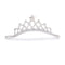 Baby Girl Crown Tiara Headband, Hair Band Headwear Birthday Gift, Princess Tiara Crown (Silver)